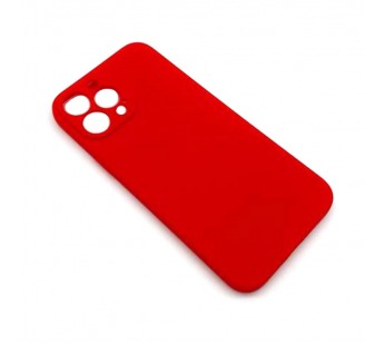 Чехол iPhone 13 Pro Max (Full Camera) Силикон Матовый Красный#1653827