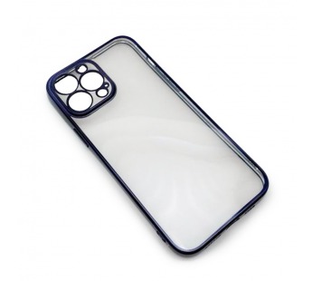 Чехол iPhone 13 Pro Max Style силикон прозрачный Черный#1664589