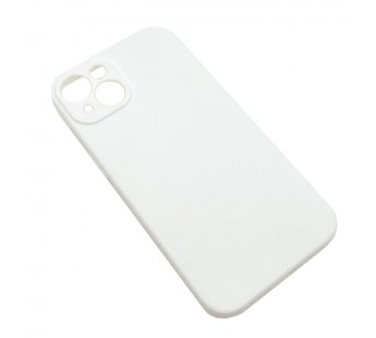 Чехол iPhone 13 (Full Camera) Силикон Матовый Белый#2131388