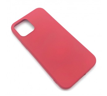 Чехол iPhone 12 Microfiber Бордовый#1757956