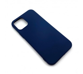 Чехол iPhone 12 Microfiber Темно-Синий#1752012