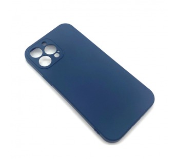 Чехол iPhone 13 Pro Max Microfiber Темно-Синий#1654019