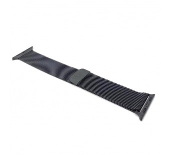 Ремешок для Apple Watch 38/40/41mm Milanese Loop №17 Black#1680028