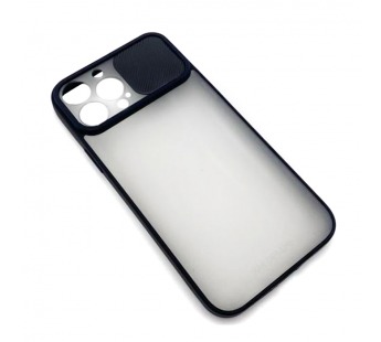 Чехол iPhone 13 Pro Max Матовый Slide Camera Черный#1654201