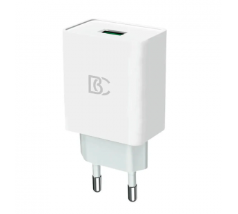 Сетевое зарядное устройство USB BC C56 (15W, QС3.0) Белый#1693885
