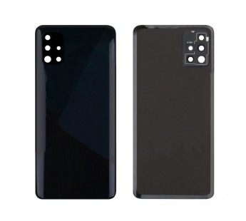Задняя крышка для Samsung Galaxy A51 (A515F) Черный - Премиум#2089685