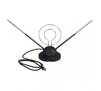 Антенна  комнатная мв+дмв RX-105, 2 кольца "Rexant"#2081032