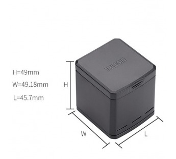 Зарядное устройство Telesin Куб на 3 аккумулятора для GoPro Hero 8 / 7 / 6 / 5#1654670