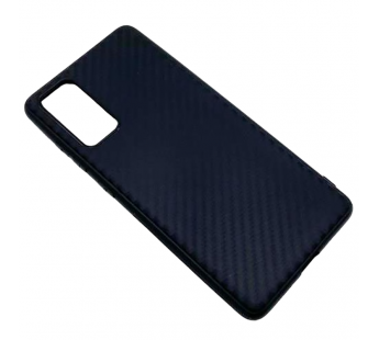 Чехол Samsung S20FE (2020) Carbon Карбон Черный#2043885