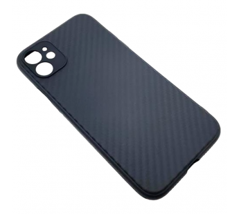 Чехол iPhone 11 Carbon Карбон Черный#2043872