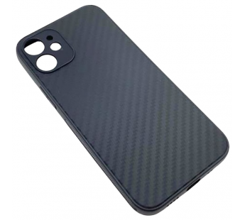 Чехол iPhone 12 Mini Carbon Карбон Черный#2043869