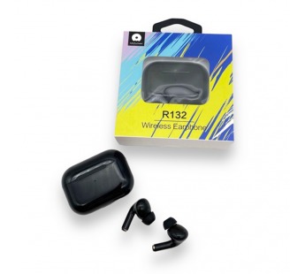 Беспроводные наушники Bluetooth WUW R132 (TWS/вакуумные) Черные#1885346