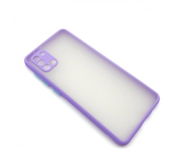 Чехол Samsung A31 (2020) Противоударный Матовый Светло-Фиолетовый#1661583