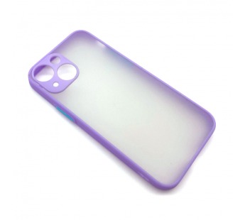 Чехол iPhone 13 Mini Противоударный Матовый Светло-Фиолетовый#1658672