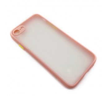 Чехол iPhone 7/8/SE (2020) Противоударный Матовый Розовый Песок#1659555