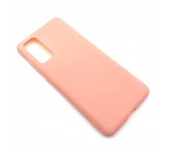 Чехол Samsung S20FE (2020) Силикон Матовый Розовый Песок#1752023