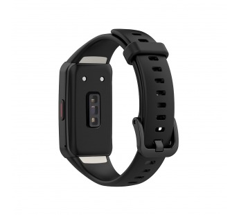 Ремешок - Honor Band 6 силикон на кнопке (black) (202607)#1655582