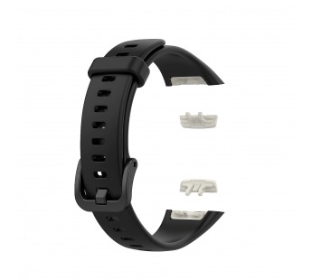 Ремешок - Honor Band 6 силикон на кнопке (black) (202607)#1655583