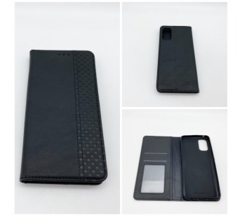 Чехол Realme 7 Pro (2020) Книжка Wallet Кожа Черный#1658355