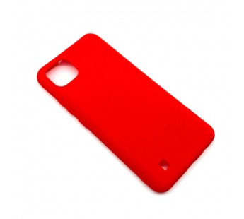 Чехол Realme C20/C11 (2021) Силикон Матовый Красный#1655937