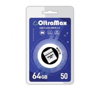 Флеш-накопитель USB 64GB OltraMax 50 белый#1655974