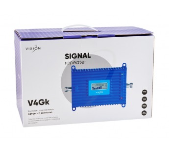 Комплект для усиления сотового сигнала VIXION V4Gk (синий)#1941251
