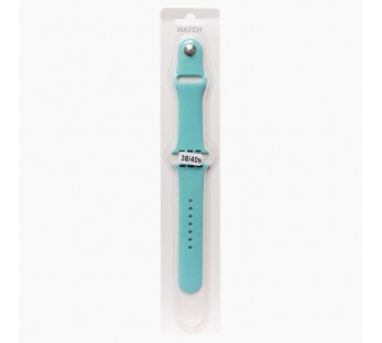 Ремешок - ApW для "Apple Watch 38/40/41 mm" Sport Band (L) (mint) (79527)#1659056