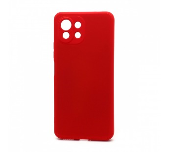 Чехол-накладка Silicone Case NEW ERA для Xiaomi 11 Lite красный#1659017