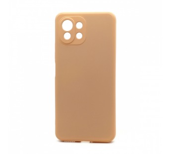 Чехол-накладка Silicone Case NEW ERA для Xiaomi 11 Lite светло розовый#1659015