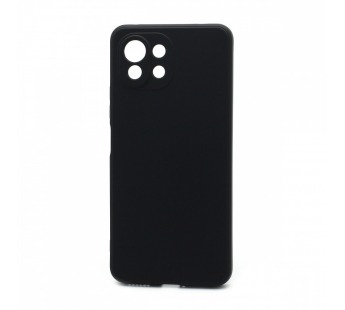 Чехол-накладка Silicone Case NEW ERA для Xiaomi 11 Lite черный#1659011