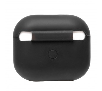 Чехол - силиконовый тонкий для кейса AirPods (3-го поколения) (black)#1674978