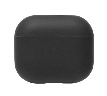 Чехол - силиконовый тонкий для кейса AirPods (3-го поколения) (black)#1674977