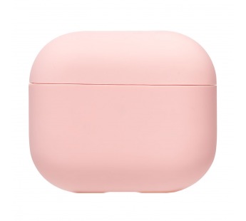 Чехол - силиконовый тонкий для кейса AirPods (3-го поколения) (pink)#1674990