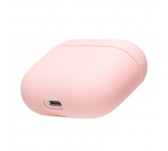 Чехол - силиконовый тонкий для кейса AirPods (3-го поколения) (pink)#1674992