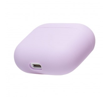 Чехол - силиконовый тонкий для кейса "AirPods (3-го поколения)" (lavender) (202962)#1674999