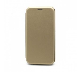 Чехол-книжка BF модельный (силикон/кожа) для Apple iPhone 13 Pro Max/6.7 золотистый#1841751