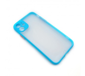 Чехол iPhone 11 Bubble New тонкий Голубой#1667185