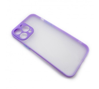 Чехол iPhone 13 Pro Max Bubble New тонкий Светло-Фиолетовый#1667175