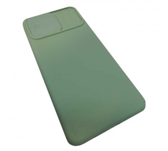                                     Чехол силиконовый Samsung А52 с защитой на камеру зеленый*#1716860