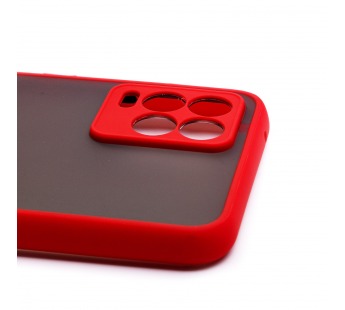 Чехол-накладка - PC041 для OPPO realme 8 4G (red/black)  (203432)#1664109