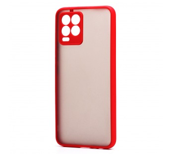 Чехол-накладка - PC041 для OPPO realme 8 4G (red/black)  (203432)#2134902