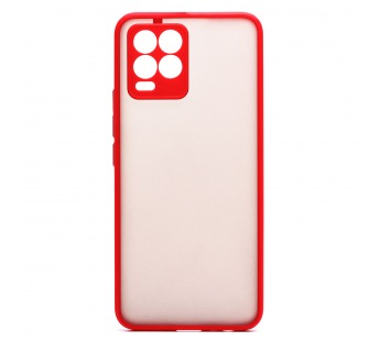 Чехол-накладка - PC041 для OPPO realme 8 4G (red/black)  (203432)#2134903