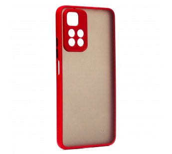 Чехол-накладка - PC041 для "Xiaomi Redmi Note 11 Pro CN/Note 11 Pro+ CN" (red/black) (203541)#1780248