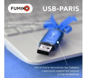                     64GB накопитель FUMIKO Paris зеленый#1663601