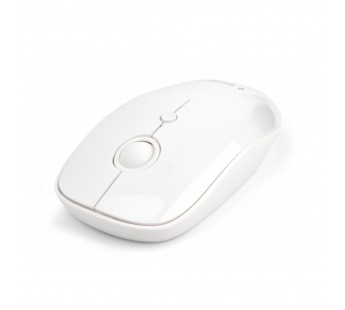 Мышь компьютерная беспроводная "Gembird" MUSW-385, 2кнопки + колесо-кнопка, 1000DPI, белый глянец#2132221