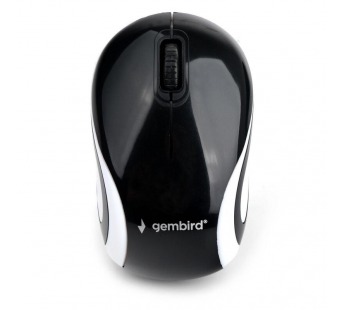 Мышь компьютерная беспроводная "Gembird" MUSW-610, 3кнопки, 2,4ГГц, 1200DPI, чёрный#2132218