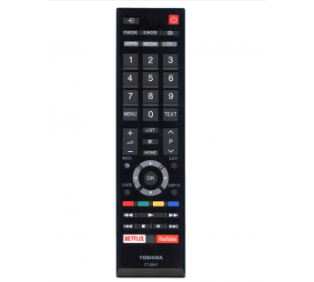 Пульт ДУ Toshiba CT-8547 Netflix, Youtube LCD TV Original#1780591