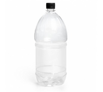 Бутылка ПЭТ 3л D28мм цилиндр/проз с винтовой крышкой + ручка в комплекте 1/46шт#1682397