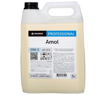 Средство для удаления жира 5л Pro-brite AMOL 298-5 для очистки грилей и духовок 1/4шт#1675329