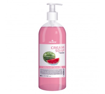 Жидкое крем-мыло 1л Pro-brite CREАM SOAP Арбузная свежесть с дозатором курком 1/12шт#1665243